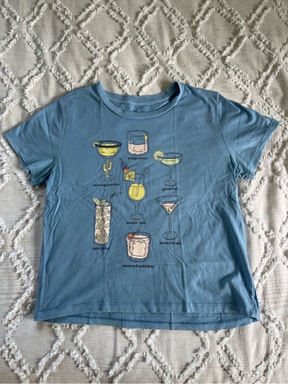 Blue Short Sleeve T-Shirt